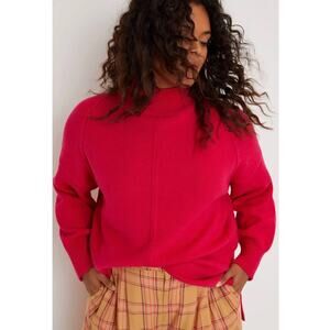 Maeve by Anthropologie Fuchsia Soft Sweater (Size L)